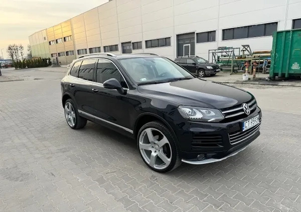 Volkswagen Touareg cena 76900 przebieg: 194100, rok produkcji 2012 z Toruń małe 407